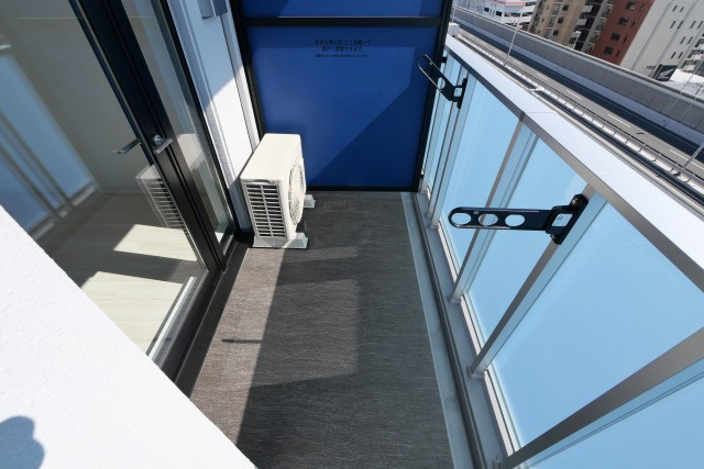 S-RESIDENCE高井田beletaのバルコニー
