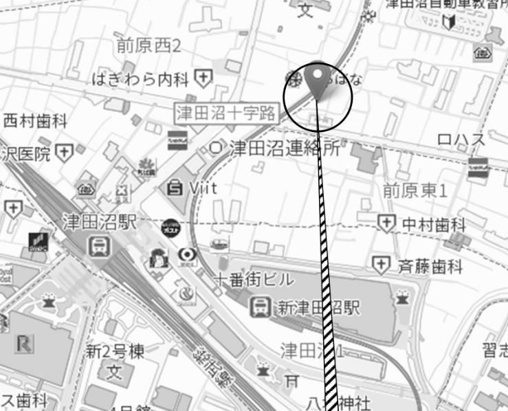 エフマーレⅢの地図