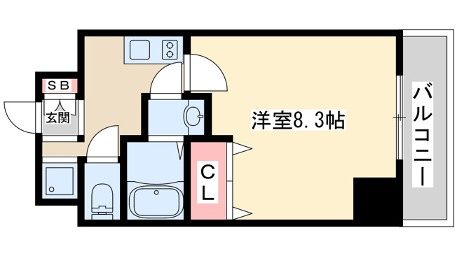 【間取り】 | MELDIA CREST TAPP 新大阪 WEST