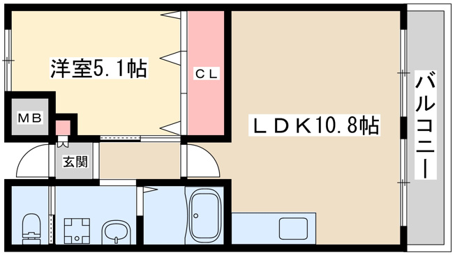 【間取り】 | 大拓ハイツ７