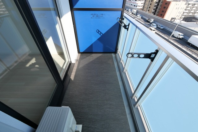 S-RESIDENCE高井田beletaのバルコニー