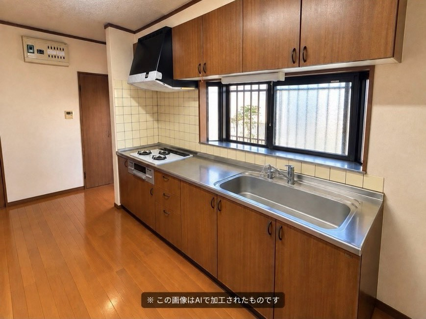 筑西市辻　中古戸建のキッチン