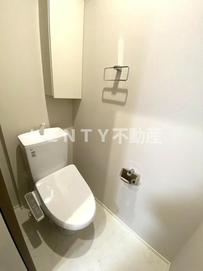 【トイレ】 | プルナス蒲田 | 落ち着いたトイレです