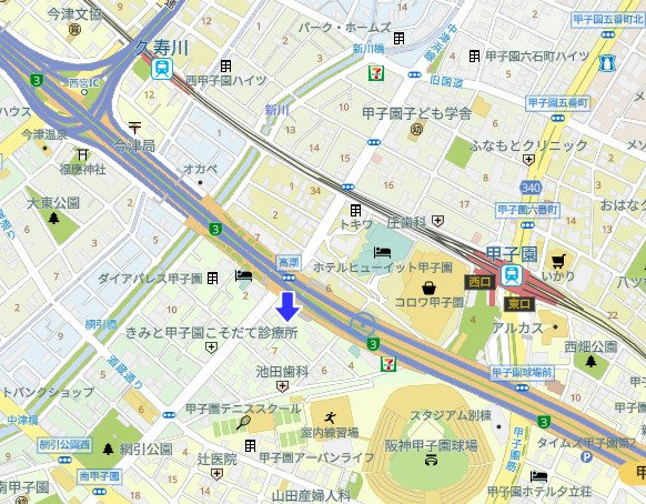 西宮市甲子園洲鳥町　中古戸建の地図|大型商業施設「ららぽーと甲子園」も徒歩圏内！