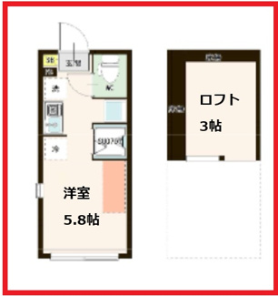 【間取り】 | ブランディーユ新小岩