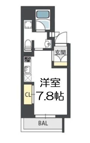【間取り】 | GRAND STEADY徳井町