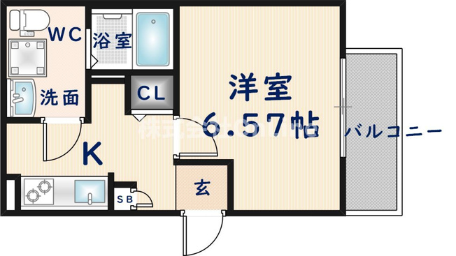 【間取り】 | IoTアパートメント徳庵