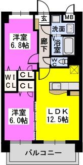 【間取り】 | コンフォート東比恵