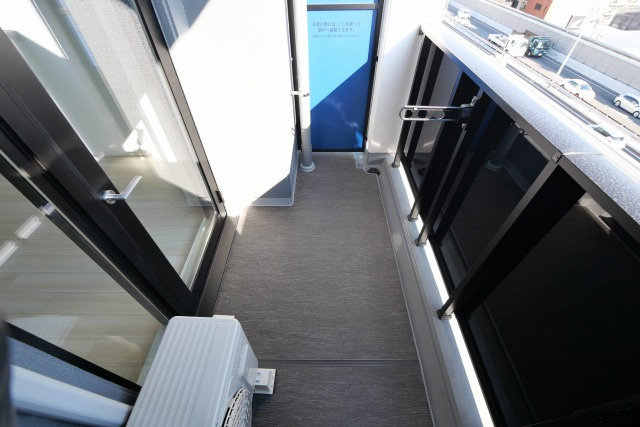 S-RESIDENCE高井田beletaのバルコニー