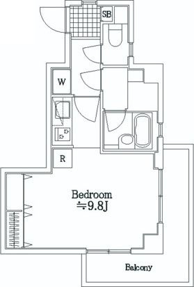 ライオンズマンション北千住第七の間取り|間取りです。