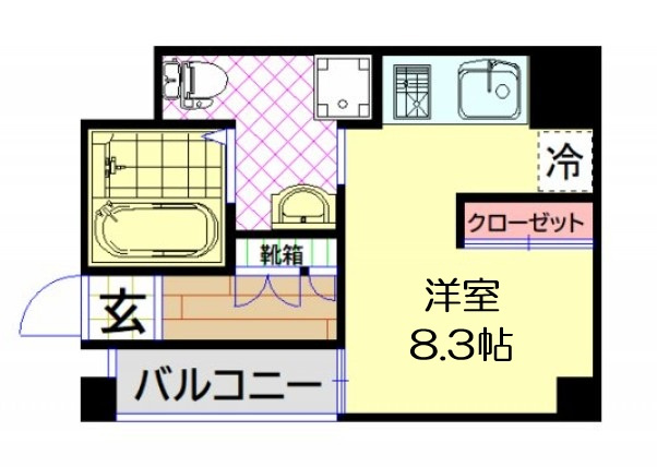 【間取り】 | GRAND STEADY徳井町