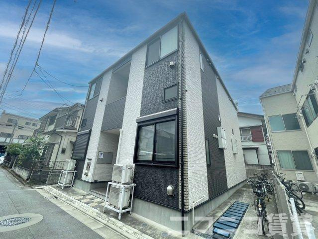 大田区羽田２丁目のアパートの外観