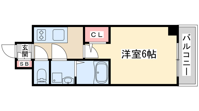 【間取り】 | エスリード大阪デュアルゲート