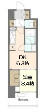 【間取り】 | Alivis九条