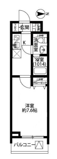 【間取り】 | プレール・ドゥーク下北沢
