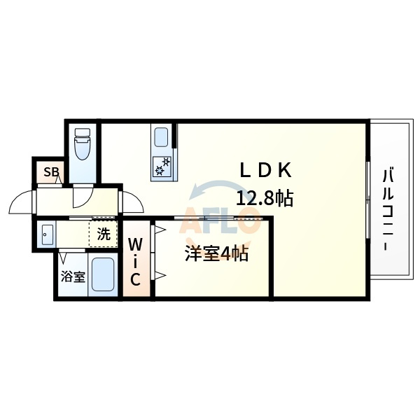 Cherry Blossom 五条通の間取り|仮）天王寺区烏ヶ辻共同住宅　間取り
