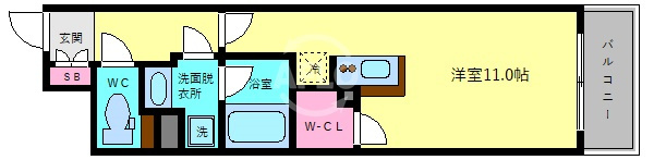 アクアプレイス上本町の間取り|アクアプレイス上本町　間取り