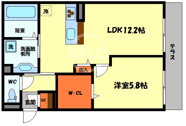 La Suite上町台　桃陽小学校区の間取り|La Suite上町台（ラ スイート上町台）　間取り