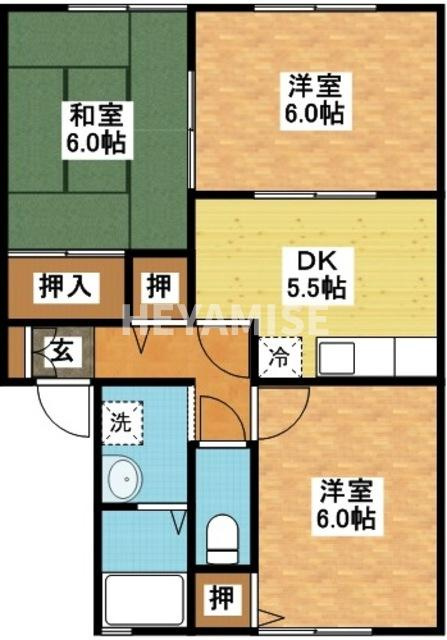 セジュールヨシムラの間取り