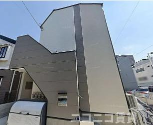 北区志茂５丁目のアパートの外観