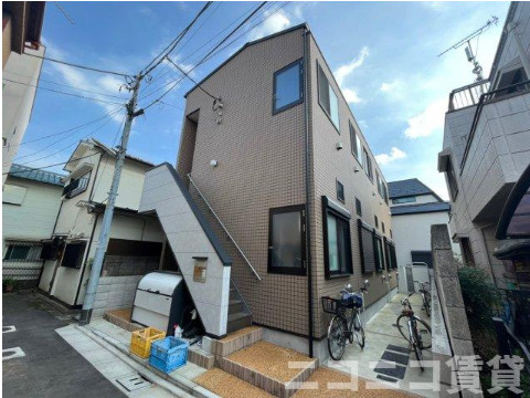 板橋区幸町のアパートの外観