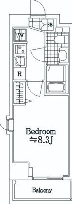 ヴェルステージ南千住の間取り|間取りです。