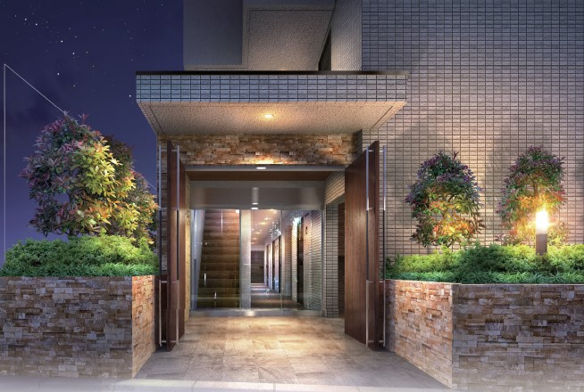 クレヴィスタ方南町Ⅱのエントランス|建物の内部です