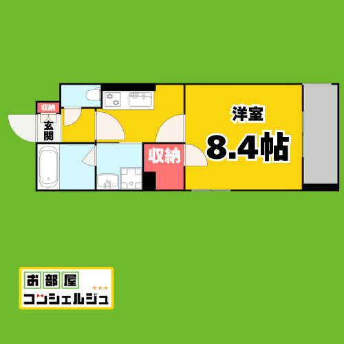 ルート38の間取り