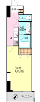 【間取り】 | ラフィシア関内