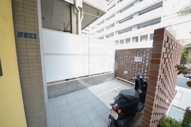 huit　arbre上町台のその他共用部分|ユイットアルブル上町台　バイク置場