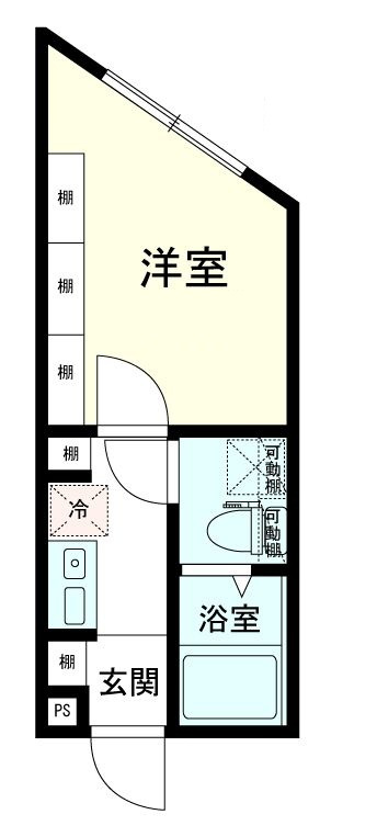 the14 HIGASHI-JUJOの間取り|間取りです。