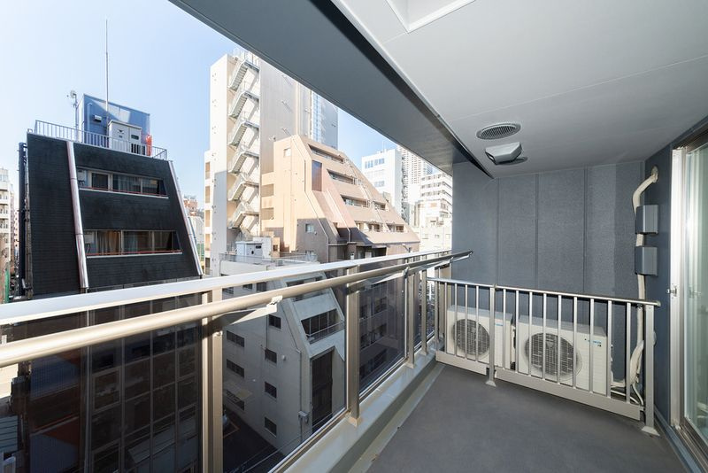 クラッシィタワー新宿御苑のバルコニー