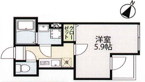 アプローズ赤羽の間取り