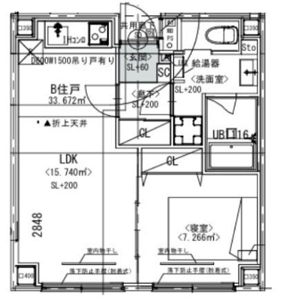 Lotso平和島の間取り|間取りです。