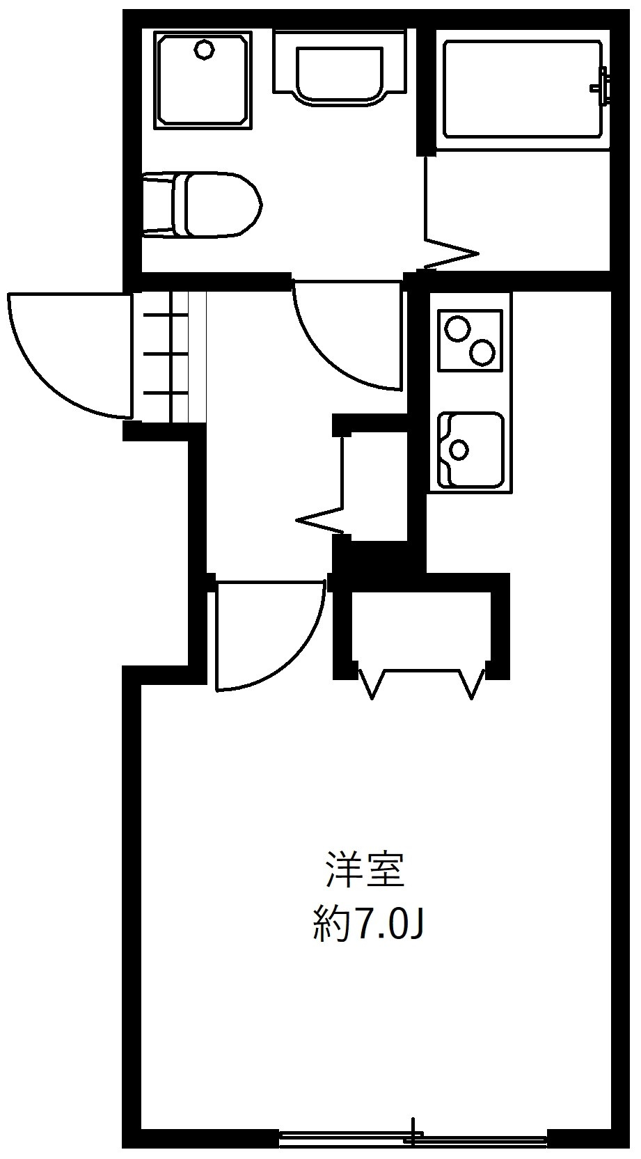 PARK SQUARE 荻窪の間取り