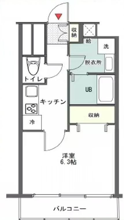 池袋グリーンコーポの間取り|間取りです。