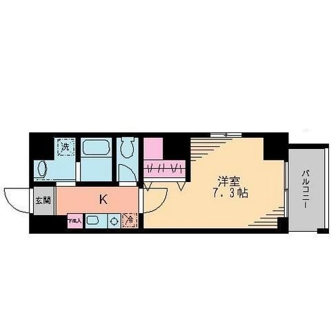 シャルテ堀切の間取り|間取りです。