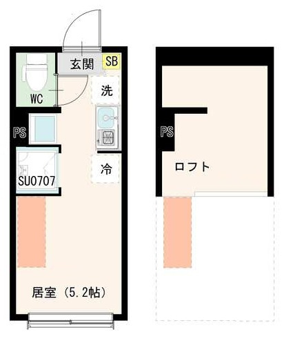 SLSG荒川町屋の間取り|間取りです。