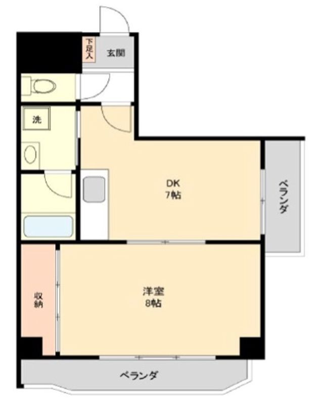 シャルマンの間取り|間取りです。