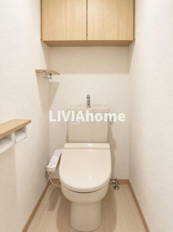 大田区萩中１丁目の賃貸マンションのトイレ|同シリーズの参考写真です。実際の設備・内装は現況を優先とさせていただきます。
