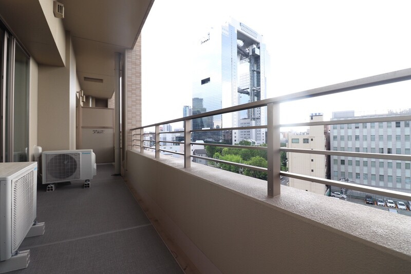 グラングリーン大阪THE NORTH RESIDENCE　扇町小学校のバルコニー|バルコニー