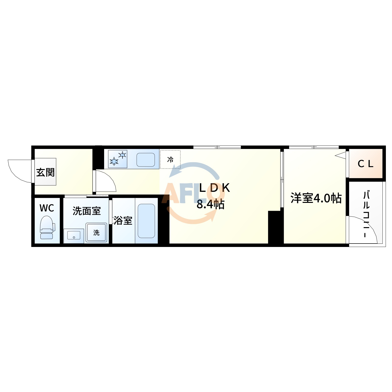 ハーモニーテラス瑞光Ⅱの間取り|間取り