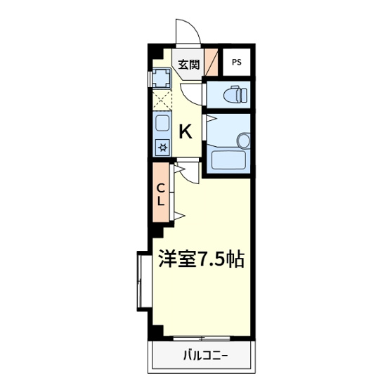 【間取り】 | 中村ハイツ2号館