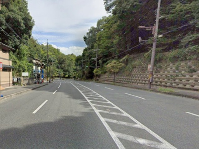 【前面道路含む現地写真】 | 山科区日ノ岡一切経谷町　中古戸建
