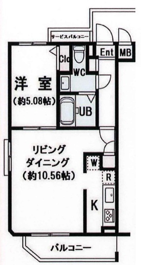 LUMEED飯田橋の間取り