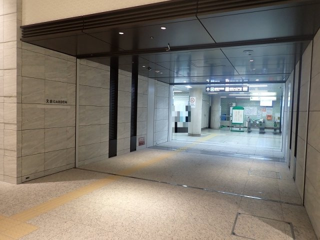 パークコート文京小石川ザタワーのエントランス