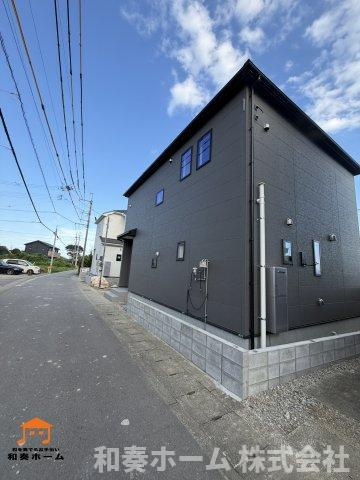 リナージュ ネクスジー 藍住町富吉01期の前面道路含む現地写真
