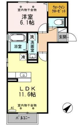 ホープAの間取り