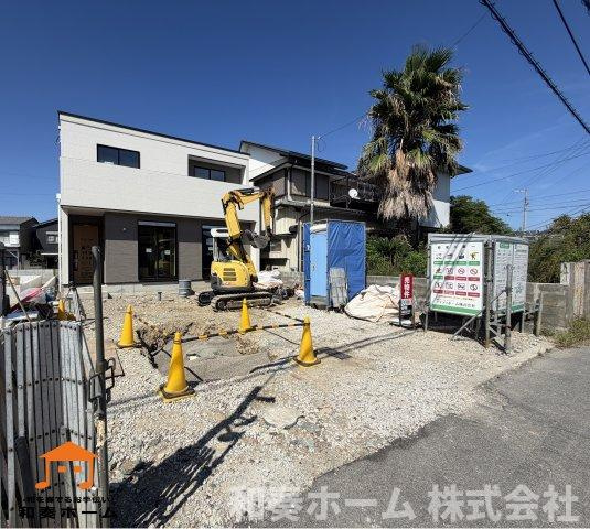 リナージュ ネクスジー 徳島市北沖洲1丁目01期の前面道路含む現地写真