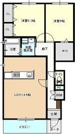 【間取り】 | AQUA　COURT